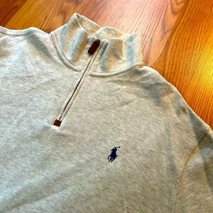 Polo Ralph Lauren Luxury Jersey Quarter-Zip Pullover